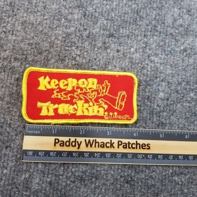 Vintage Keep On Truckin Patch 70s Truck Rig Hippie Authentic 1973 Robert Crumb