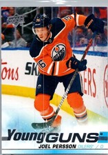 2019-20 Upper Deck - Young Guns Joel Persson #497 Clear Cut (RC)