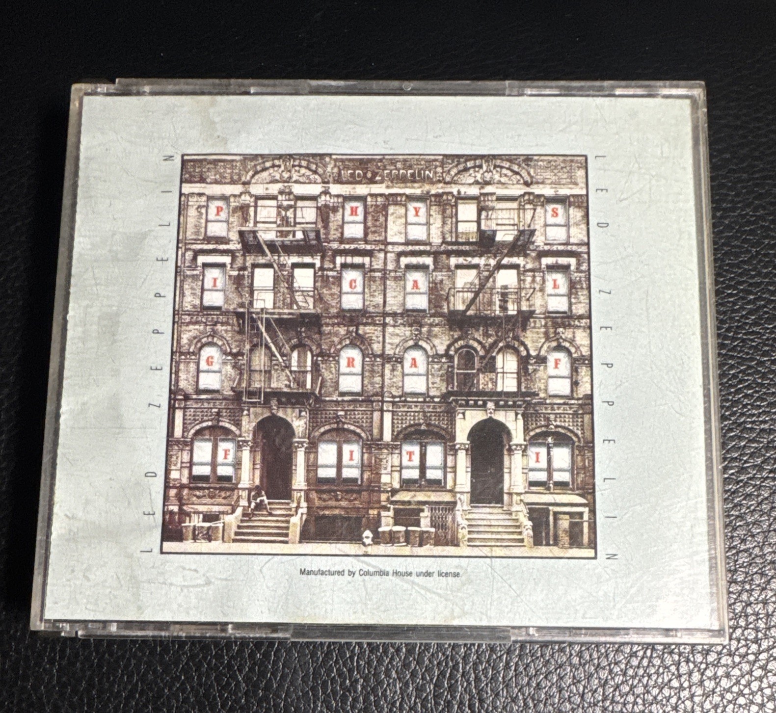 Led Zeppelin Physical Graffiti 2CD Columbia House/Slight Coffee Stain On Covers