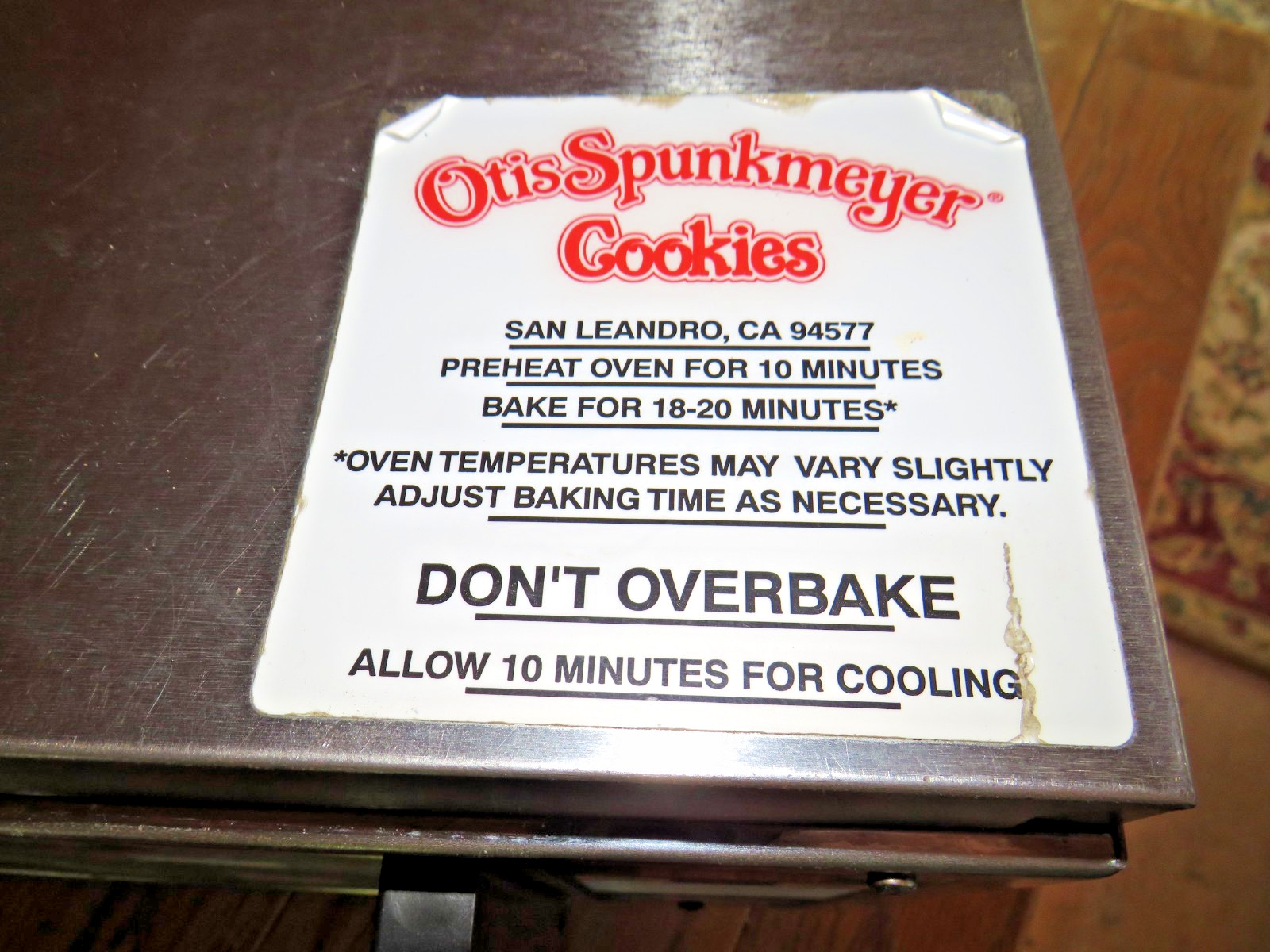 OTIS SPUNKMEYER  OS-1 COMMERCIAL COOKIE MUFFIN CONVECTION OVEN NO TRAYS - WORKS