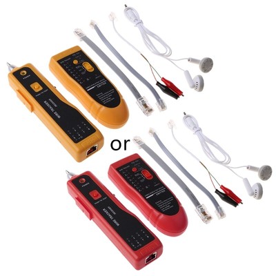 LAN Cable Tester for Cat5 Cat6 RJ45 UTP STP Detector Line Finder Tracker