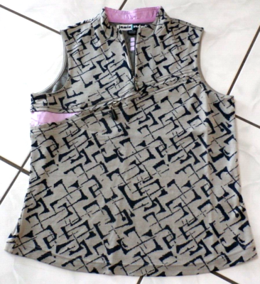【Jamie Sadock】Mサイズ　ノースリーブトップス Jamie Sadock Women's Medium M Golf Sleeveless top shirt V neck