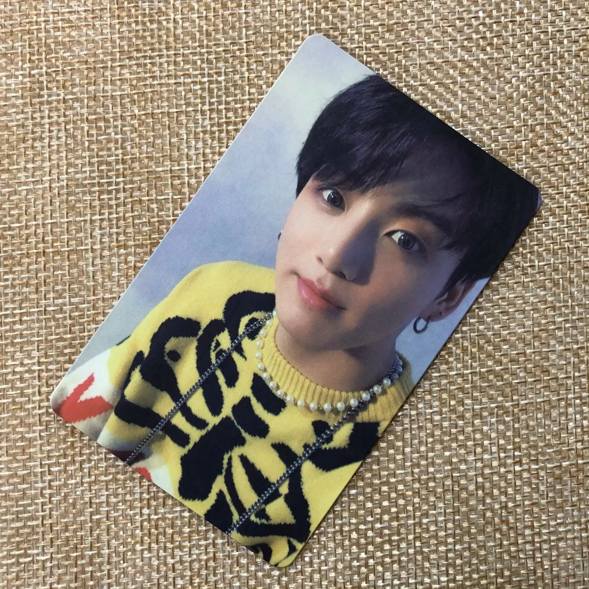 BTS, mots:persona jungkook stickers photocard Sticker for Sale by  wasabigraphic
