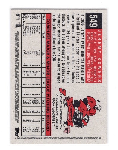 2008 Topps Baseball Heritage You Pick to Complete Your Set - 第 146/152 張圖片