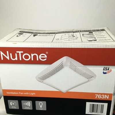 Nutone 763n 50 Cfm Ceiling Bathroom Exhaust Fan Parts Only