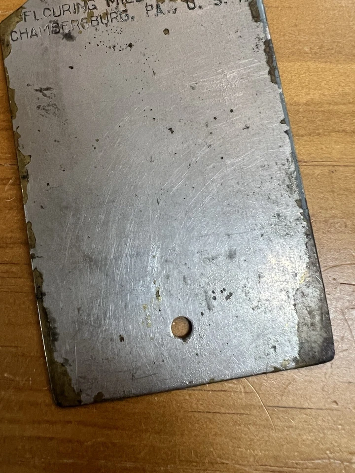 Flower Tried Scape Tool The Wolf Co. Flouring Mill Pennsylvania - Image 2 of 4