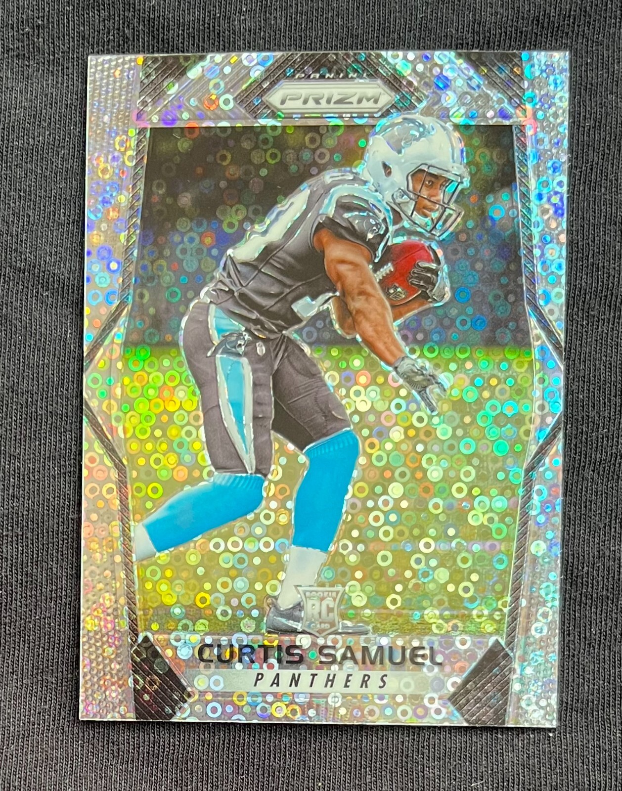 2017 Panini Disco Prizm Curtis Samuel Rookie Card RC Bills Panthers Commanders