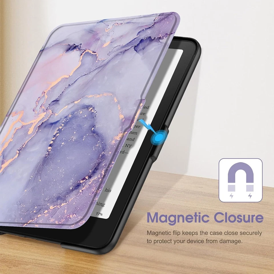 Funda para Kindle Paperwhite de 7" (12.ª generación 2024) Cubierta ligera Auto Sleep/Wake Foto 4 de 4