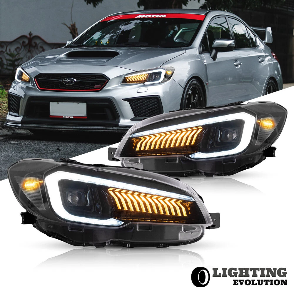 LED Projector Headlights For 2015 2021 Subaru WRX WRX STI
