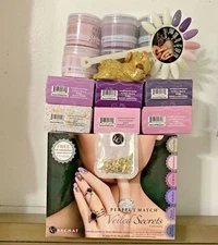 Le Chat Perfect Match Gel & Dip Powder - Veiled Secrets Collection Full 12 pcs