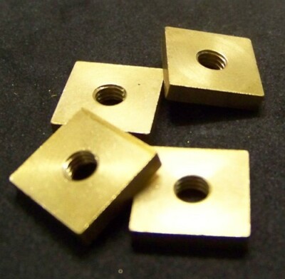 4x T-slot nuts Fin plate M5 US BOX Windsurf surfboard fin N1