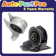 For Dodge Chrysler 2.5L FWD Engine Motor & Transmission Mount 4604 4600 2PCS Set