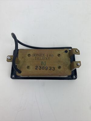 1983 Gibson USA Sonex 180 Deluxe Zebra Humbucker Guitar