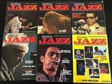 LOTTO N°6 RIVISTE-MUSICA JAZZ-ANNO 1982 N°1-2-3-4-8/9-10 Rivista Magazine
