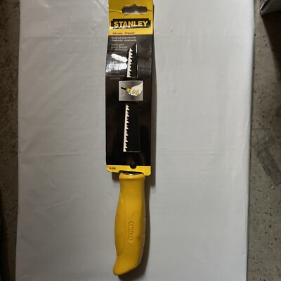 STANLEY Hand Saw, Jab Saw, Cushion Grip, 6-Inch (15-556)