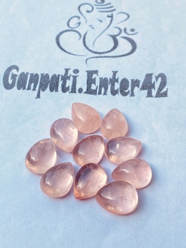 10 Diamants Roses Naturels Calibrés Ronds - 1.00mm, Qualité I3, Pour Bijoux