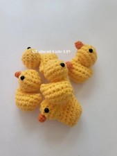 Cute Crochet Ducks for DIY, Gift, Keyring, Home Decoration