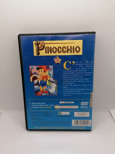 DVD Pinocchio 1994 Stardust RARISSIMO CARTONE ANIMATO FILM - Foto 2 di 3