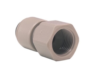 PI451222S, 3/8'' OD X 1/4'' NPTF BUCHSE STR ADAPTER, John Guest - kostenloser Versand
