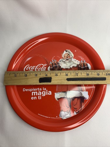 Coca Cola Blech Metall Teller - 2011 Despierta La Magia En Ti - 10" Zoll rund - Bild 5 von 6