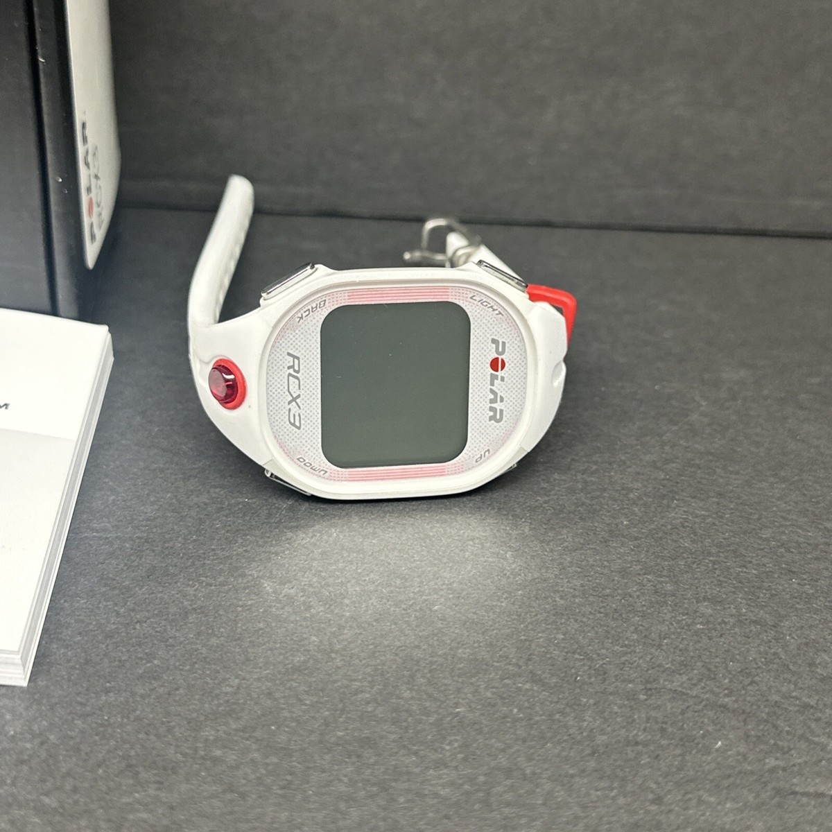 Polar Rcx3 Heart Rate Monitor Watch White 90046926 in for sale  display picture 1