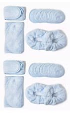  2 Set SIMPLE SATCH Cleansing Kit- Muted Blue