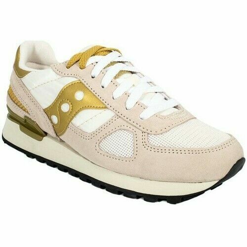 SCARPA SAUCONY SHADOW ORIGINAL S1108-720 bianco beige oro DONNA taglia 37 |  eBay