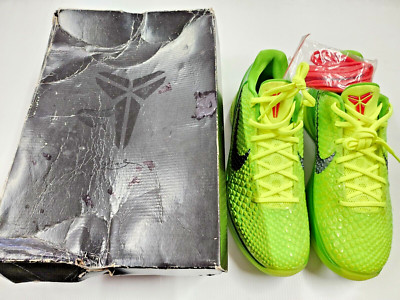 NEW** Nike Zoom Kobe 6 VI Protro Green Apple Low Grinch USA Size