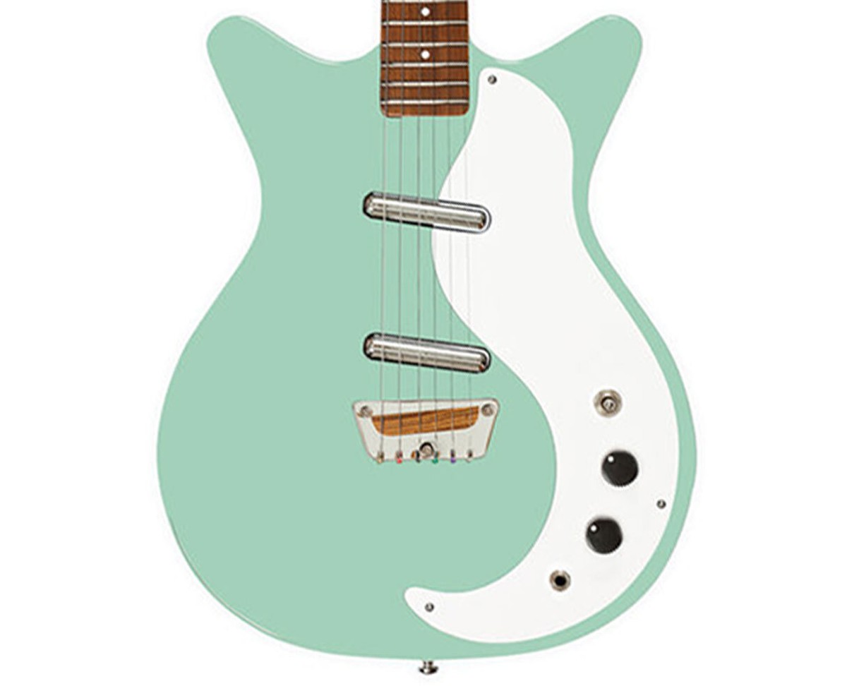 Danelectro Stock '59 Electric Guitar - Vintage Aqua | eBay Danelectro Stock '59 Electric Guitar - Vintage Aqua | eBay