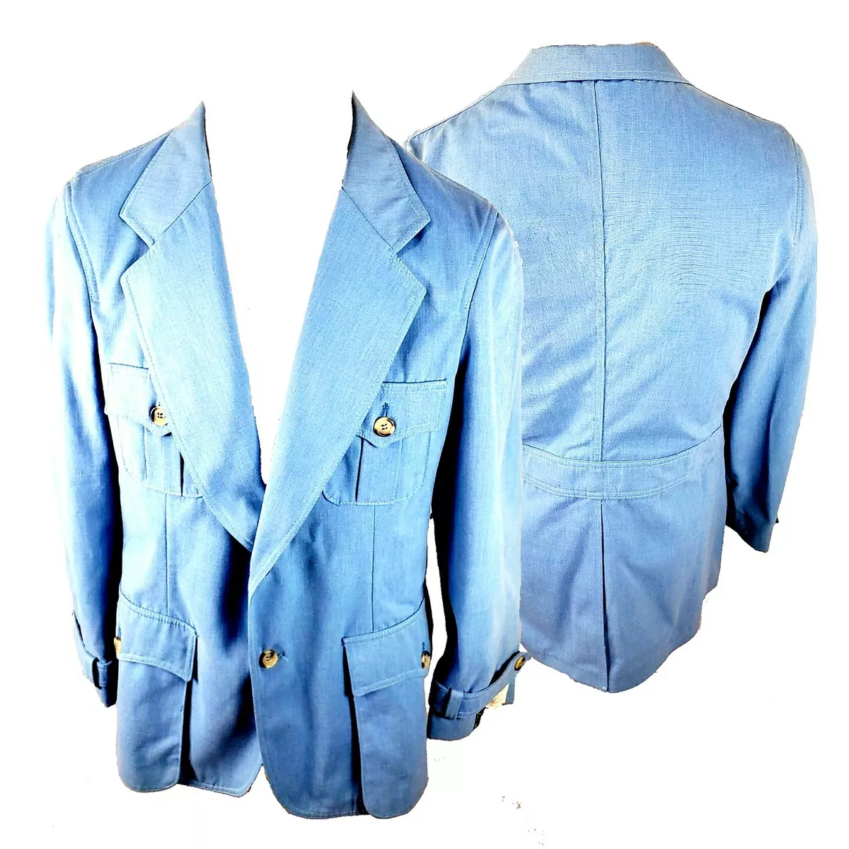 RN34783 VTG LEE Denim Jacket NWT Size 42-R Made in USA | eBay