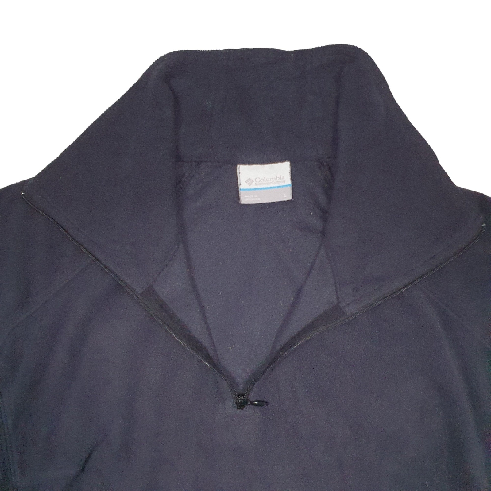 COLUMBIA SPORTSWEAR 1/4 Quarter Zip Polyester Fleece Jumper Womens M image 2