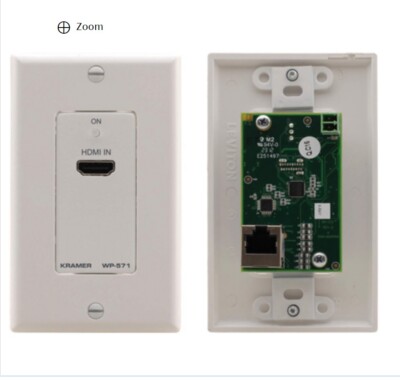 Kramer WP-571 HDMI HDCP 2.2 Wall Plate PoC Transmitter over Long-Reach DGKat