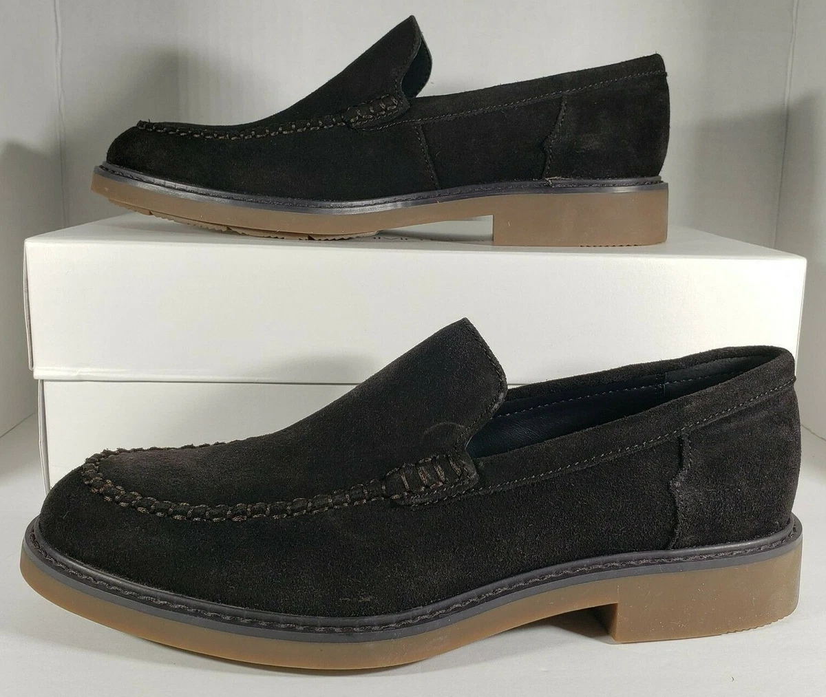 Calvin klein vance calf best sale suede