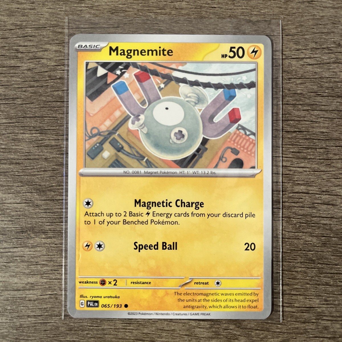 Magnemite | 065/193 | Common | Scarlet & Violet - Paldea Evolved