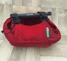 Orbit Baby G2 Pannier Stroller Basket Diaper Bag Maroon Red orbitbaby used