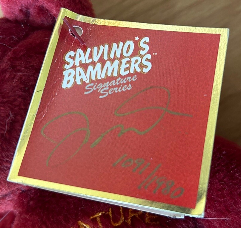 Joe Montana 49ers Auto Autographed Salvino Bammer's Signature Series