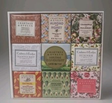 Crabtree & Evelyn Triple Milled Soap Heritage Gift Set | 9 x 100g Bars