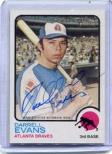 2022 Topps Heritage - DARRELL EVANS - Real One Autograph ROA-DE - ATLANTA BRAVES