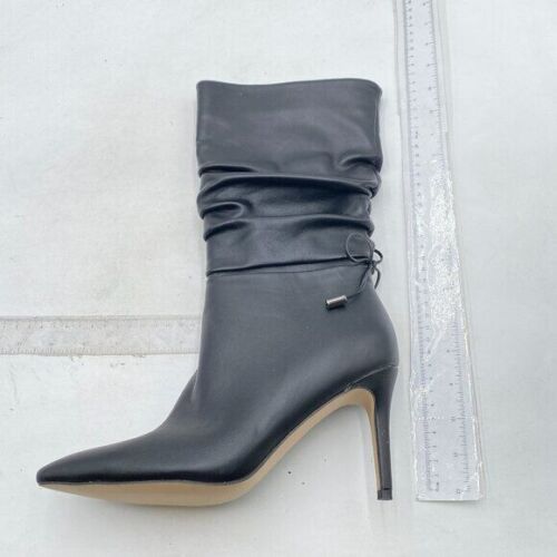 Womens Stiletto High Heel Pointed Toe Ankle Boots Short Bootie Black ,Party Boot