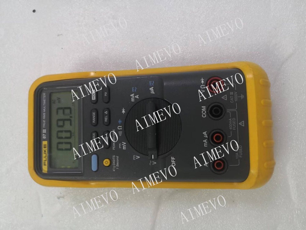 Fluke 87 III TRMS Digital Multimeter with True RMS and Advanced Features
