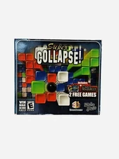 Super Collapse PC Mac CD Puzzle Classic Match Arcade Game Glinx Nisqually Retro
