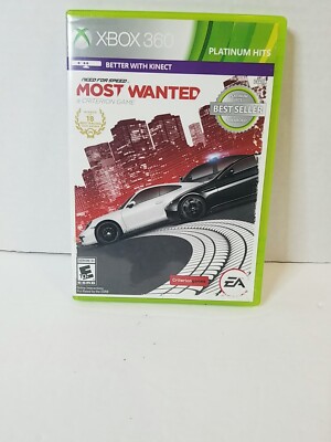Need for Speed: Most Wanted Limited Edition (Xbox 360, 2012) Tested No manual