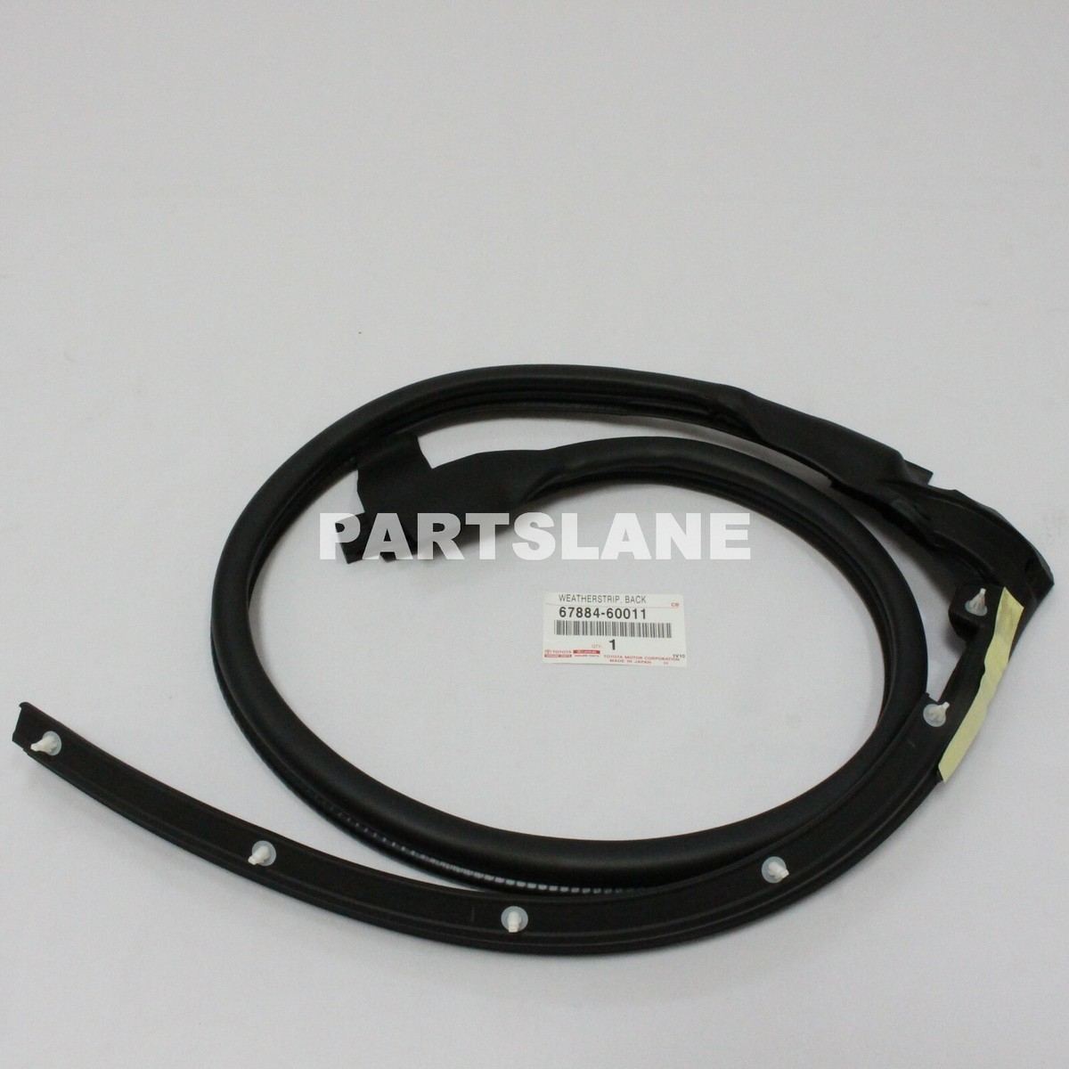その他 D0015 Toyota Land Cruiser FJ80 FZJ80 OEM Center Back Door Weatherstrip