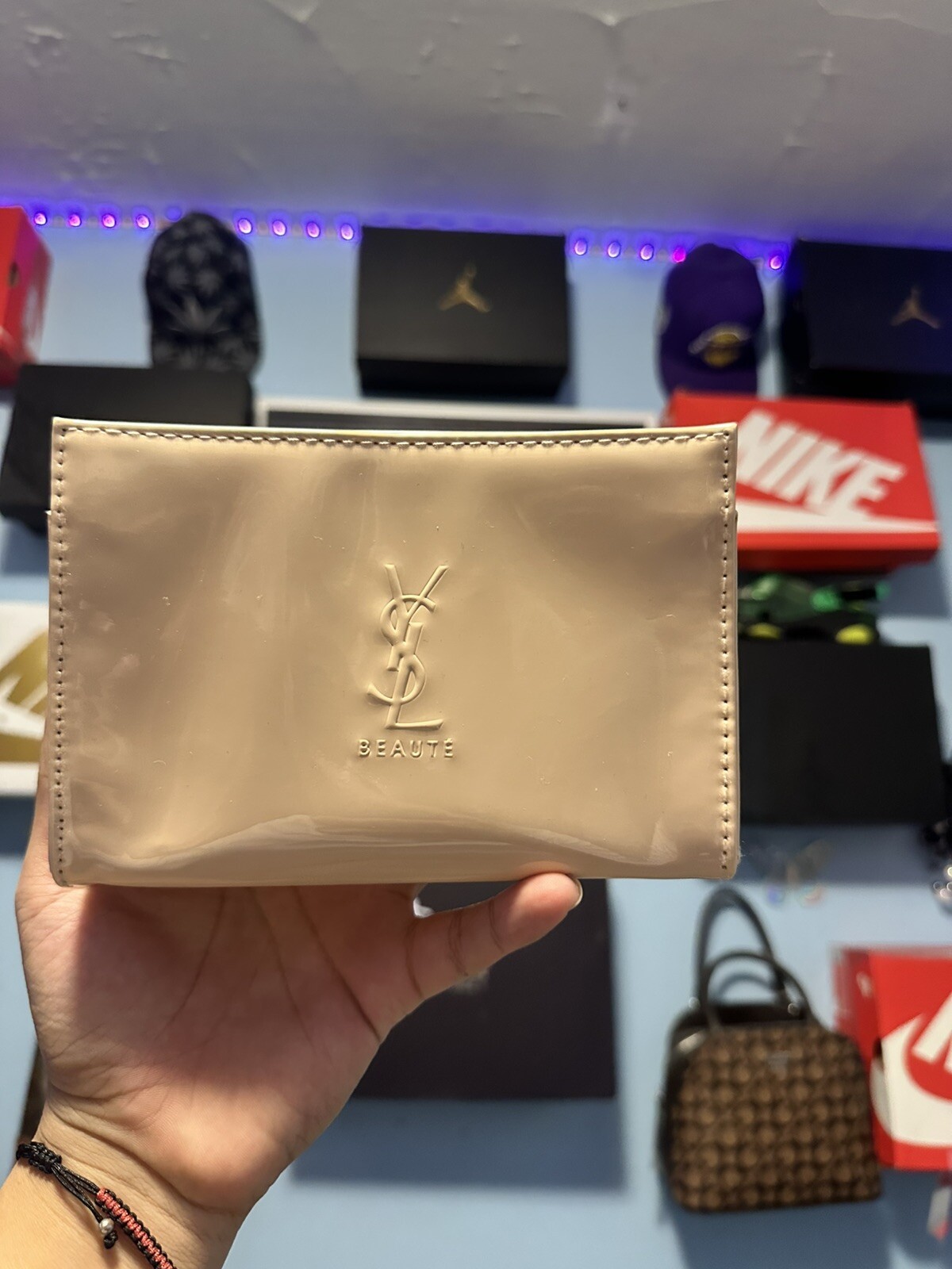 YSL Beauty Makeup Bag Travel Pouch by Yves Saint Laurent