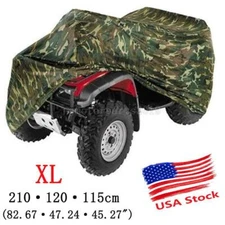 USA Camo XL  ATV Rain Cover For Honda Rancher 350 400 420 2x4 4x4 ES