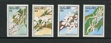 J123 Malawi 1990 Flora Orchids 4v. MNH