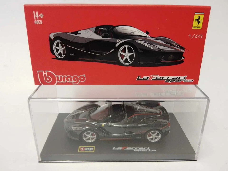 BBurago Burago Ferrari LaFerrari Abierta Negro 1/43 18-36907N - Imagen 2 de 3
