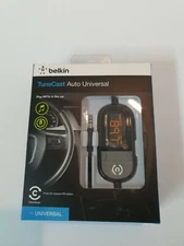 NEW Belkin Tunecast Auto Universal w/ Clearscan F8Z439-P - Play MP3s In The Car!