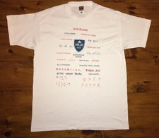 Vintage 1990s Single Stitched Puff Paint Tshirt Made In USA Size XL