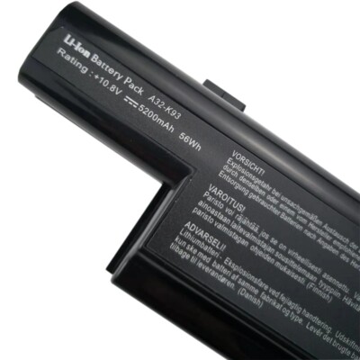 Vervang laptop Accu 10.8 V 5200 mah A32-K93 voor A41-K93 A42-K93 A93 A93SM A93SV A95 A95VM K93 K93SM K93SV K95 K95VM Pro91S X93 X93SM X93SV
